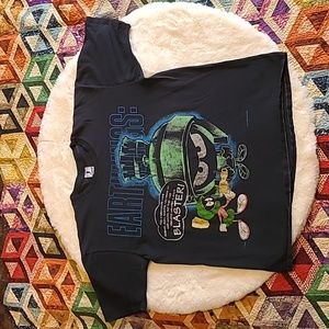 VINTAGE Jostons Looney Toons Marvin The Martian Short Sleeve Tshirt